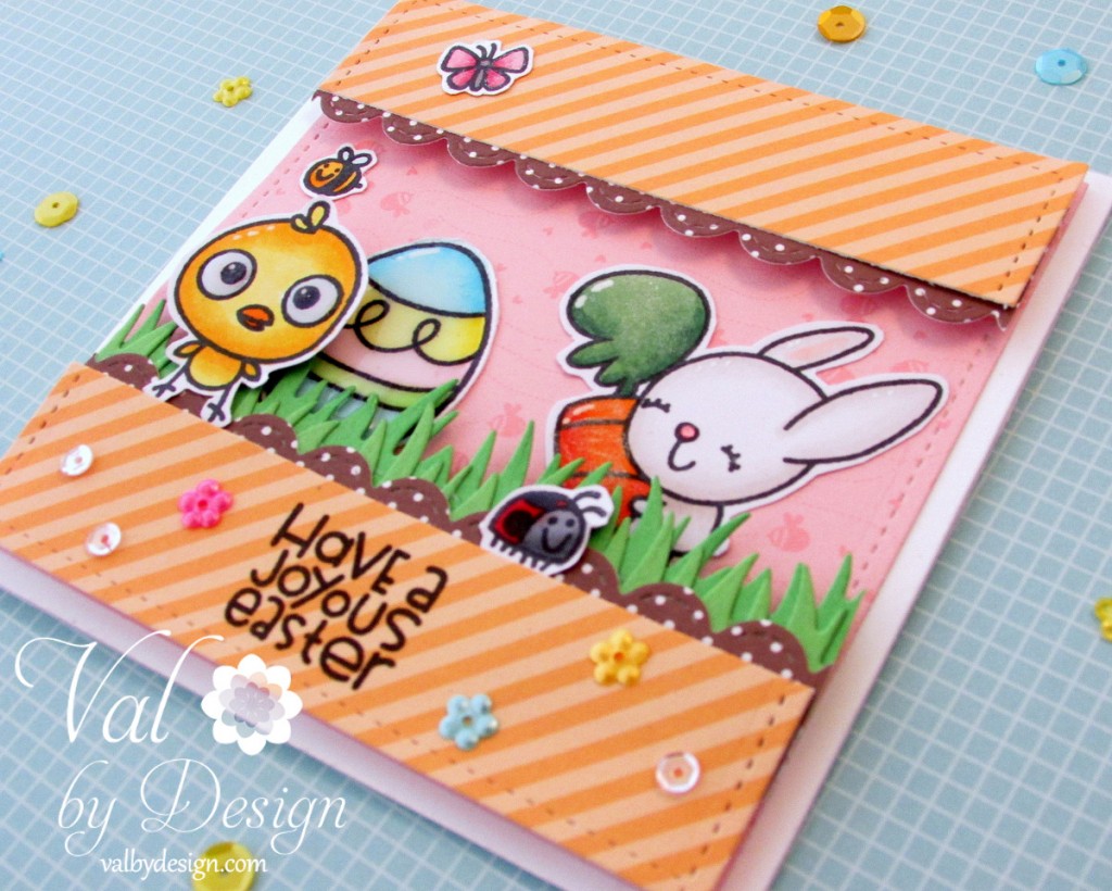 Paper Smooches, Lawn Fawn, Copics {ValByDesign, 2015}