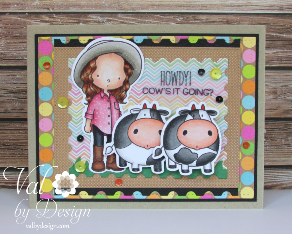 My Favorite Things stamps & dies, Doodlebug  paper, Pretty Pink Posh sequins, Copic markers {ValByDesign, 2015}